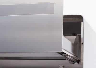 Design mailbox (chrome steel / stainless steel)